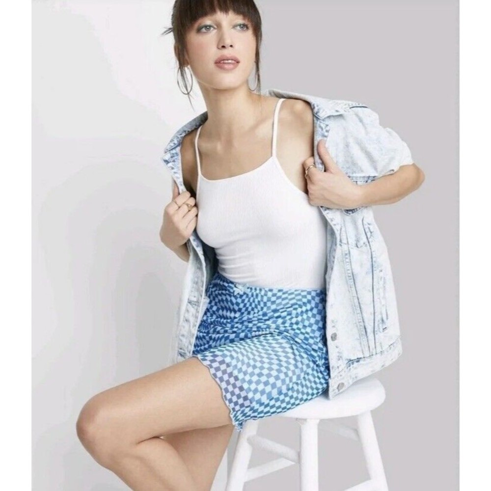 Women's Bodysuit White Square Neck Spaghetti Strap NWT